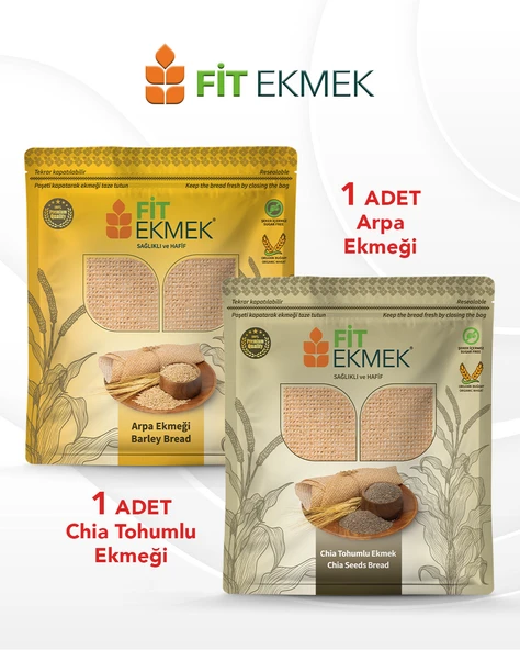 fit Arpa Lavaş Ekmeği 300gr ve Chia Lavaş Ekmeği 300gr ürün görseli 1
