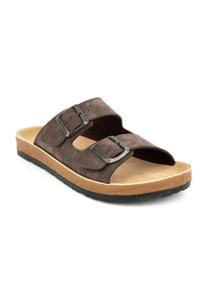 Muya Allen 31330-004 Anatomik Taban Erkek Terlik Kahve 40-45 ürün görseli 1