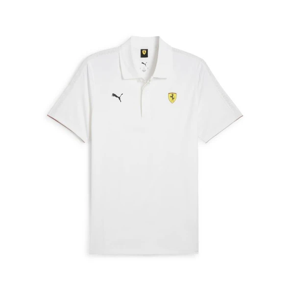 Puma Ferrari Race Cloudspun Polo Erkek Tişört 63018504 ürün görseli 1