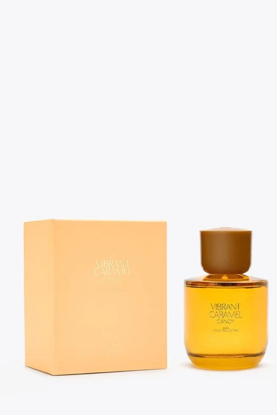 ZARA VIBRANT CARAMEL CANDY EDP 90ML (3.04 FL - Resim 2