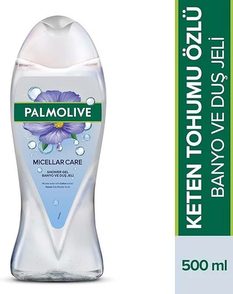 Palmolıve Mıcellar Care Keten Tohumu Özlü 500 ML Duş Jeli ürün görseli 1