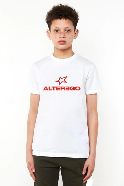 Lisa Alter Ego Beyaz Çocuk Bisikletyaka Tshirt ürün görseli 1