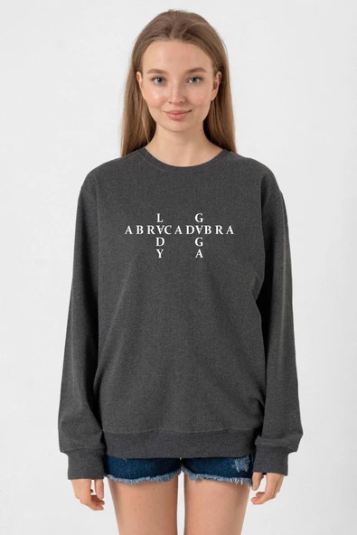 Lady Gaga Abracadabra Füme Kadın 2ip Sweatshirt ürün görseli 1
