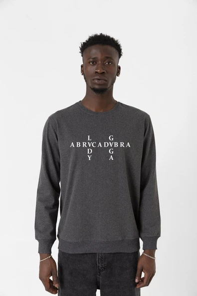 Lady Gaga Abracadabra Füme Erkek 2ip Sweatshirt ürün görseli 1