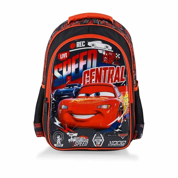 CARS ILKOKUL CANTASI DUE SPEED OTTO-48245 ürün görseli 1