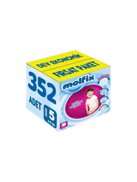 Molfix 5 Numara Junior 352'li Külot Bez ürün görseli 1
