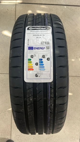 Continental 205/55 R16 91H PremiumContact 7 FR - Yaz Lastiği-313034-ÜRETİM 2025 ürün görseli 1