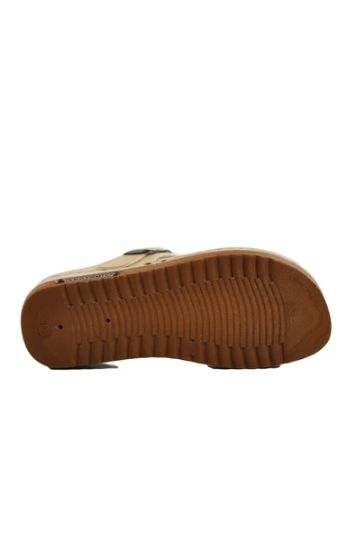 Bej Anatomik Unisex Sabo Terlik - Resim 5