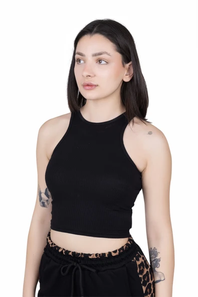 Looksense Kadın Kalın Askılı Crop 04005 ürün görseli 1