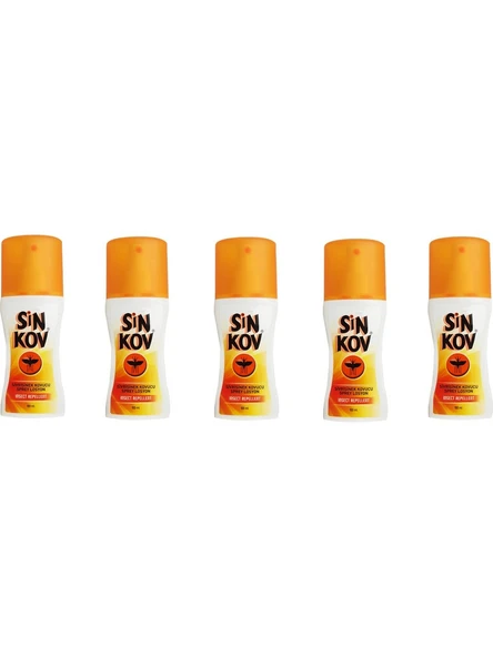 Sinkov Sivrisinek, Karasinek ve Kene Kovucu Sprey 100 Ml x 5 Adet ürün görseli 1