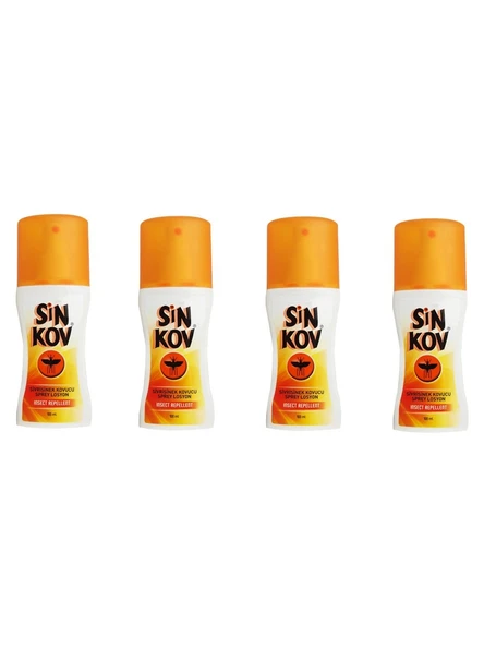 Sinkov Sivrisinek, Karasinek ve Kene Kovucu Sprey 100 Ml x 4 Adet ürün görseli 1