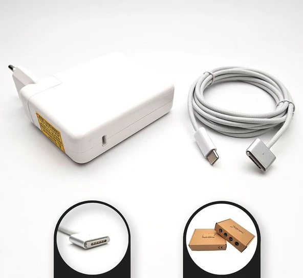 Apple Uyumlu MacBook Pro A2452 (M1, 2021) Notebook Adaptörü, Laptop Şarj Cihazı 140W ürün görseli 1