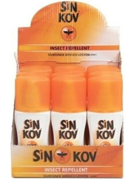 Sinkov Sivrisinek, Karasinek ve Kene Kovucu Sprey 100 Ml x 12 Adet ürün görseli 1