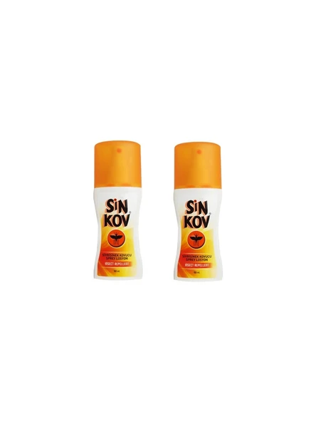 Sinkov Sivrisinek, Karasinek ve Kene Kovucu Sprey 100 Ml x 2 Adet ürün görseli 1