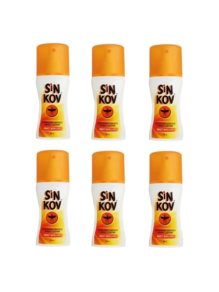 Sinkov Sivrisinek, Karasinek ve Kene Kovucu Sprey 100 Ml x 6 Adet ürün görseli 1