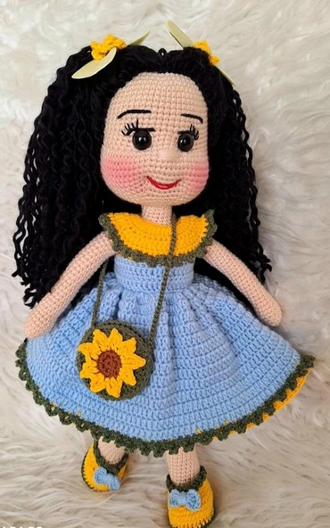 Doğa Bebek Amigurumi Organik Oyuncak ürün görseli 1