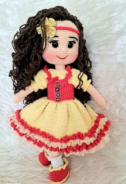 Ecem Bebek Amigurumi Organik Oyuncak ürün görseli 1