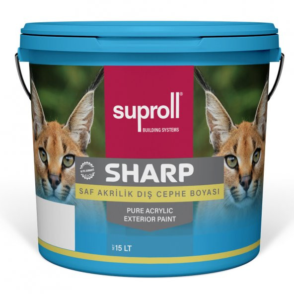 SUPROLL SHARP SAF AKRİLİK DIŞ CEPHE BOYASI ürün görseli 1
