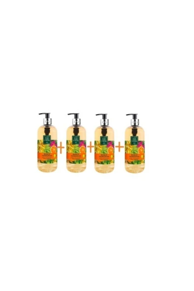 Bodrum Mandalinası Sıvı Sabun 500 ml * 4 Adet ürün görseli 1