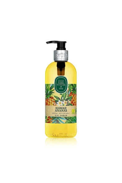 Hawaii Ananas Doğal Zeytinyağlı Sıvı Sabun 500 ml ürün görseli 1