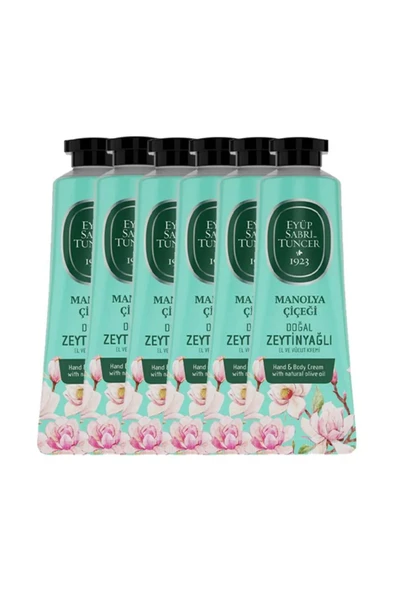 El Ve Vücut Kremi Manolya Çiçeği 50 ml X 6 ürün görseli 1