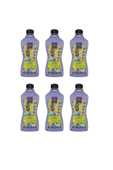 Alaçatı Lavantası 1,5lt Sıvı Sabun Doğal Zeytinyağlı X6 ürün görseli 1
