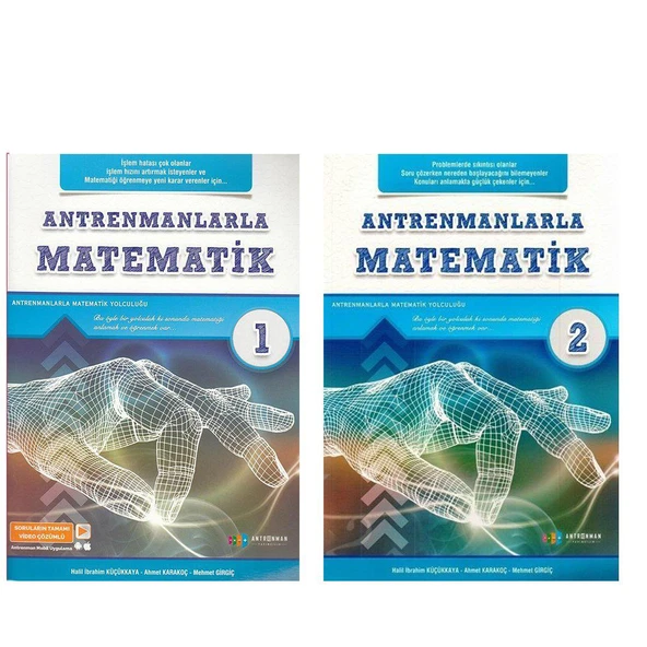 Antremanlarla Matematik 1 ve 2 Seti ürün görseli 1