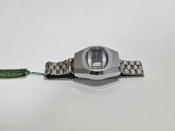 PTTAVM: Hudson Digital Jump Hour 42mm Çelik Kordon Erkek Kol Saati