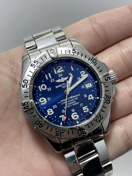 Breitling Superocean 45,5mm Çelik Kordon Erkek Kol Saati A17360 2. El ürün görseli 1