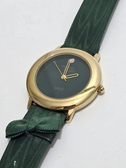 Modern English Gala 38mm Taşlı Deri Kordon Kol Saati 2.El ürün görseli 1