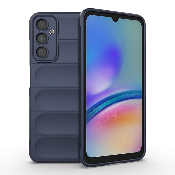 Samsung Galaxy A16 Kılıf Esnek TPU Oyuklu Arka Yüzey Tasarımlı Etnik Silikon Kapak ürün görseli 1