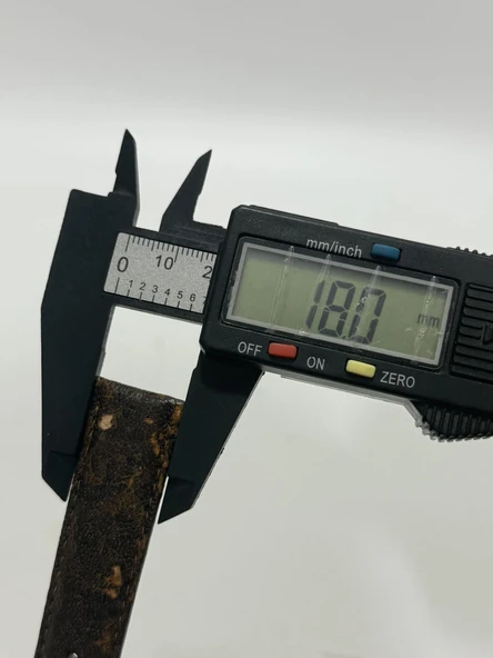 Brasport Deri Saat Kordonu 18mm - Resim 7