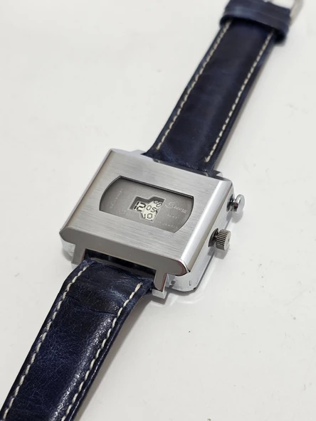 Secory Sexy Jump Hour 39x30mm Deri Kordon Erkek Kol Saati 2.El ürün görseli 1