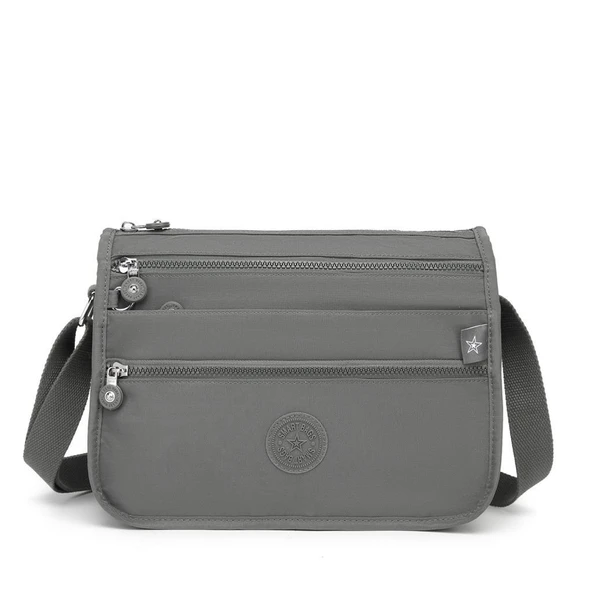 Kadın Postacı Omuz Çantası Smart Bags 1128 Koyu Gri ürün görseli 1