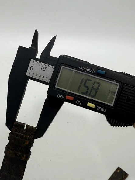 Brasport Deri Saat Kordonu 18mm - Resim 8