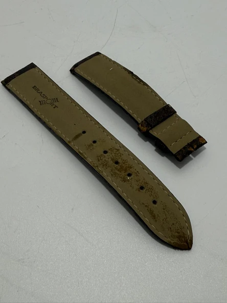 Brasport Deri Saat Kordonu 18mm - Resim 5