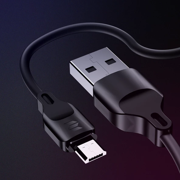 Rock Space Z13 Micro USB Şarj ve Data Aktarım Kablosu 1mt 2A - Resim 8