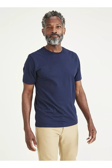 Dockers Erkek Regular Fit Kısa Kol T-Shirt - Minimalist Stil ürün görseli 1