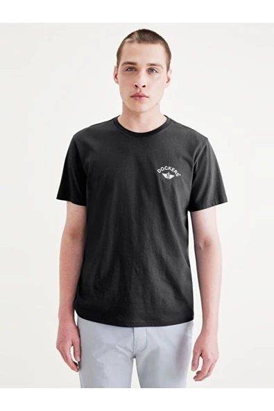 Dockers Minimalist Regular Fit Kısa Kol Erkek T-shirt - Günlük Kombinler İçin ürün görseli 1