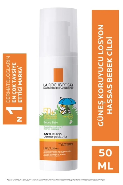 La Roche Anthelios Dermo-Ped. Baby Lotion SPF50+ 50ml ürün görseli 1