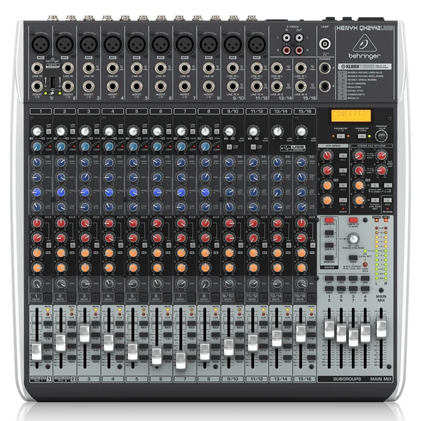 BEHRINGER QX2442USB XENYX  Analog Mixer ürün görseli 1