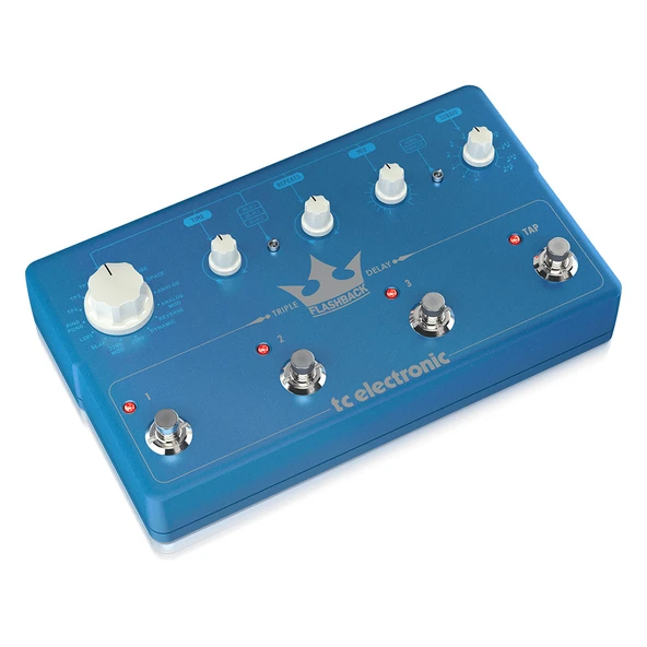 TC Electronic FLASHBACK TRIPLE DELAY Intuitive Three-Engine Delay Pedalı - Resim 2
