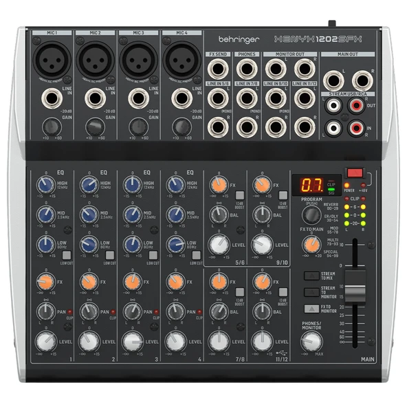 BEHRINGER 1202SFX Xenyx Analog Mixer ürün görseli 1