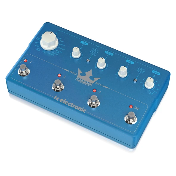TC Electronic FLASHBACK TRIPLE DELAY Intuitive Three-Engine Delay Pedalı - Resim 3