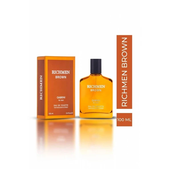 Piev Gabrini Richmen Brown EDP For Man 100 ml ürün görseli 1