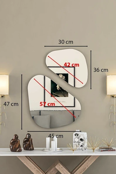 enc home Venüs Ayna Takımı - Resim 2