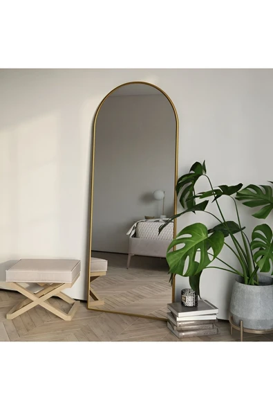 enc home Oval Kesimli Metal Boy Aynası 180x60 ürün görseli 1