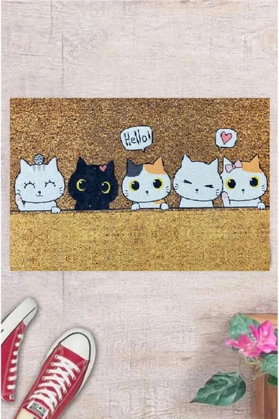 enc home kitty kapı önü paspas ürün görseli 1