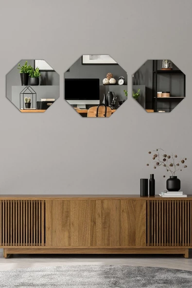enc home Sekizgen Konsol Aynası ürün görseli 1