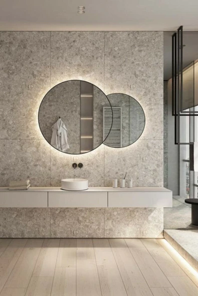 enc home 2 Parçalı Enc Konsol Aynası ürün görseli 1